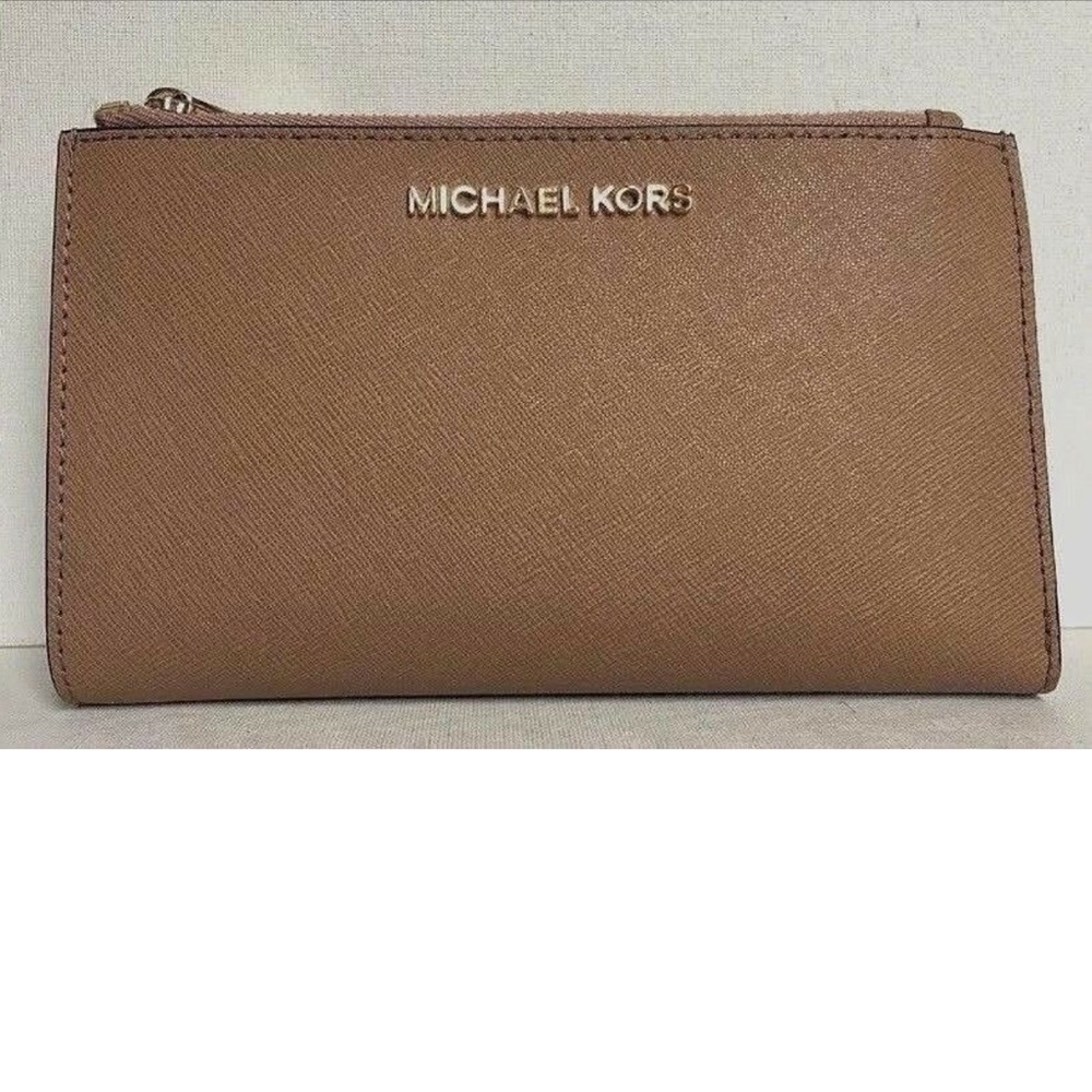Michael Kors Jet Set Travel Double zip wristlet